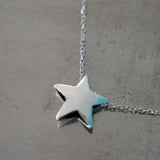 Pendentif étoile Mireille en argent