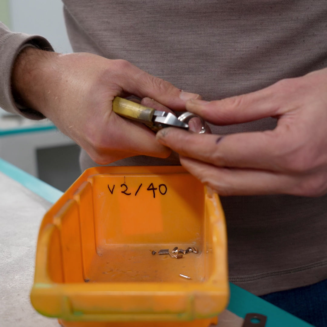 Alliance provençale en argent - Version fine