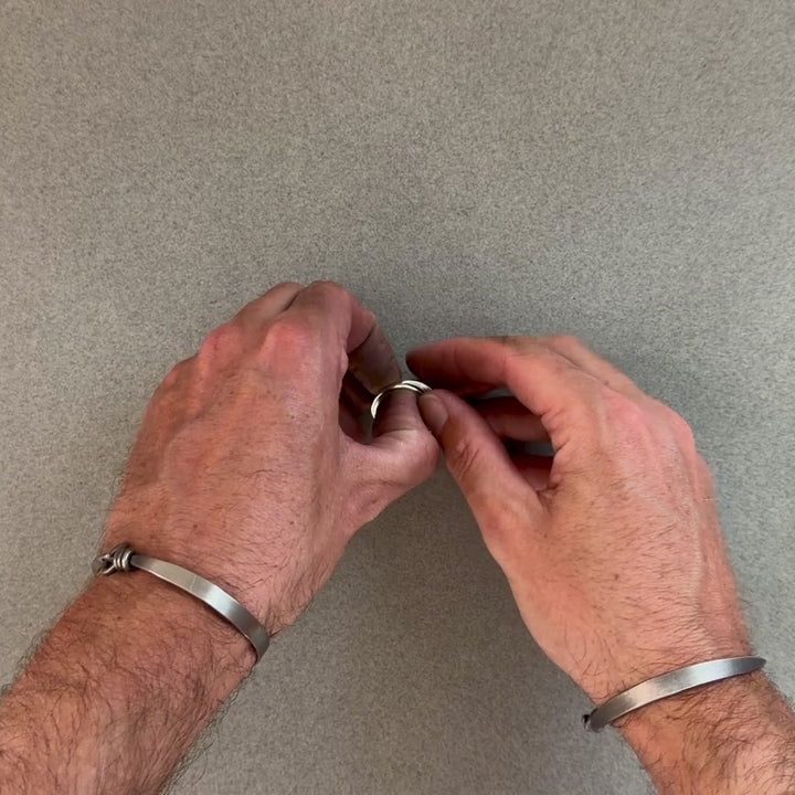 Bague Tramontane en argent massif