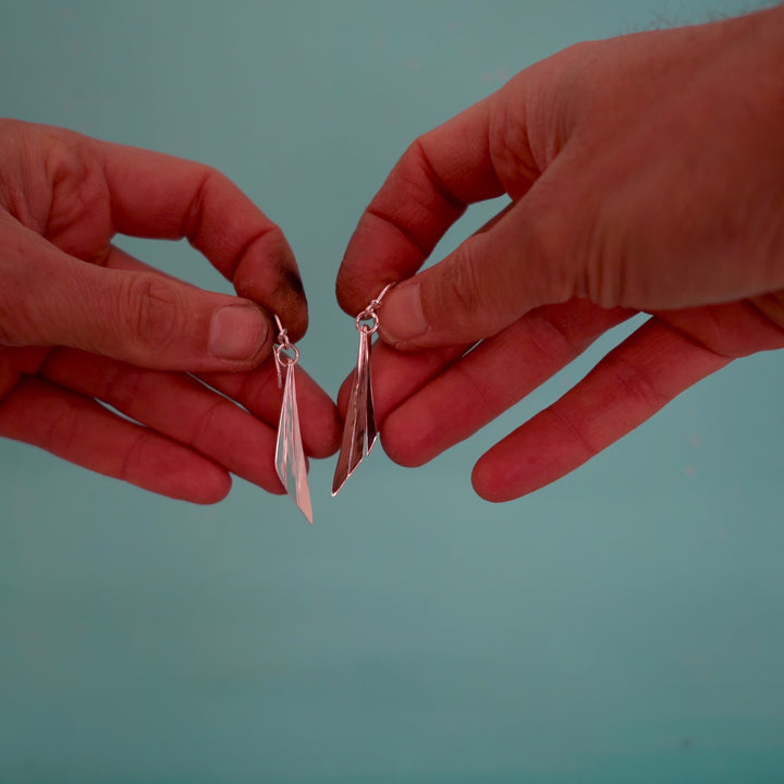 Boucles d’oreilles Cheyenne en argent