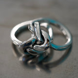 Bague Toi & Moi en argent